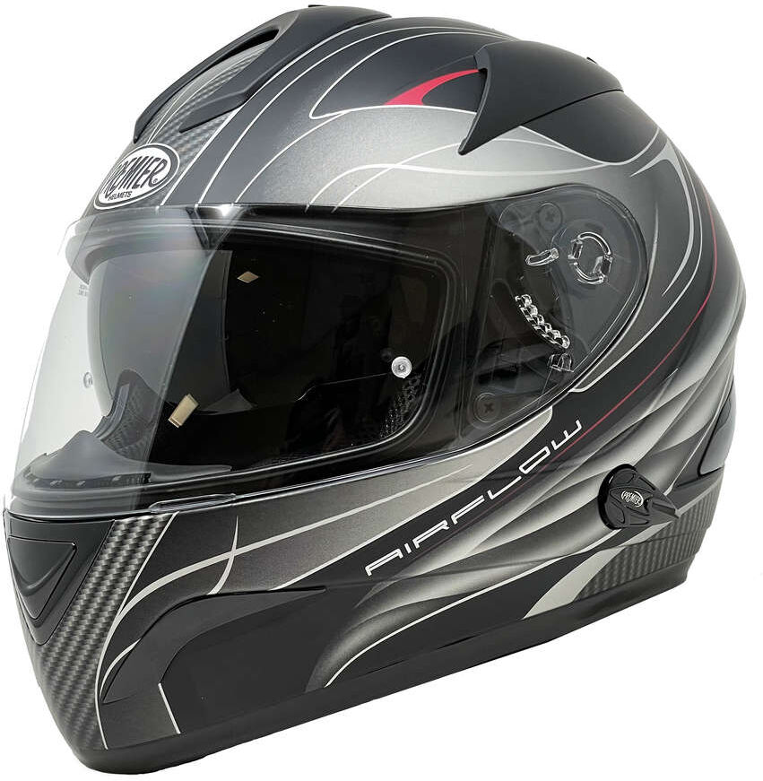 Casco Moto Integrale Premier Modello Phase Doppia Visiera Ne taglia XL