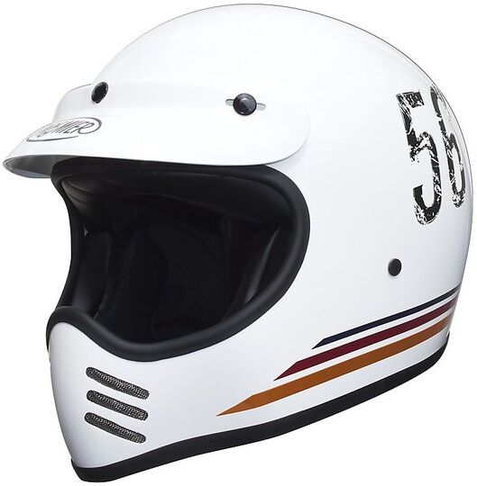 Casco Moto integrale Premier Style anni 70 MX P5 taglia XS