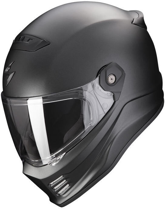 Casco Moto Integrale Scorpion COVERT FX SOLID Nero Opaco taglia XL