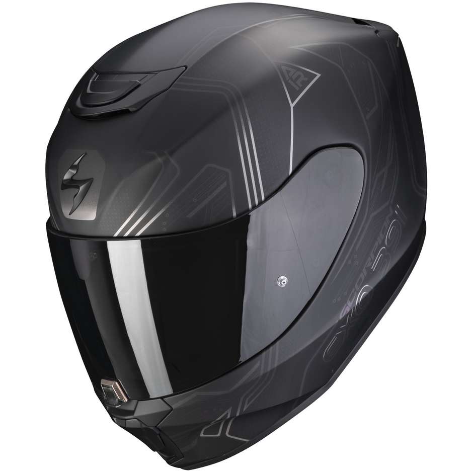 Casco Moto Integrale Scorpion EXO-391 SPADA Opaco Nero Chame taglia L