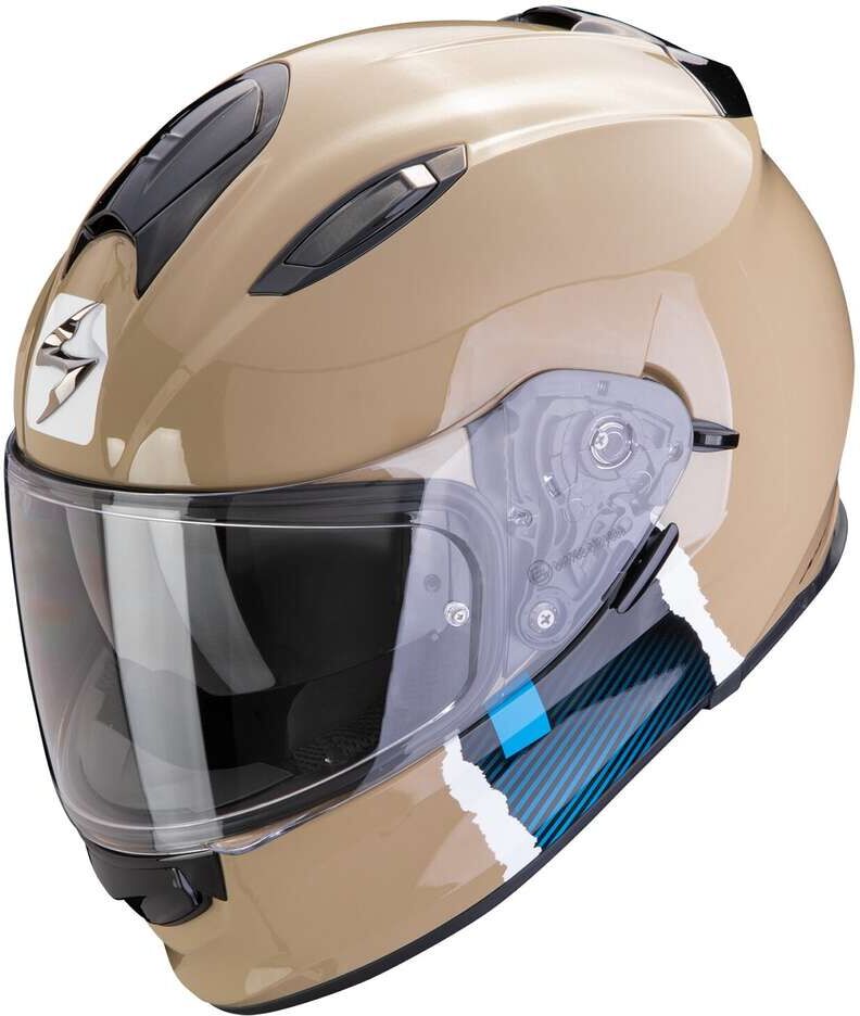 Casco Moto Integrale Scorpion EXO 491 CODE Sand Blu taglia M