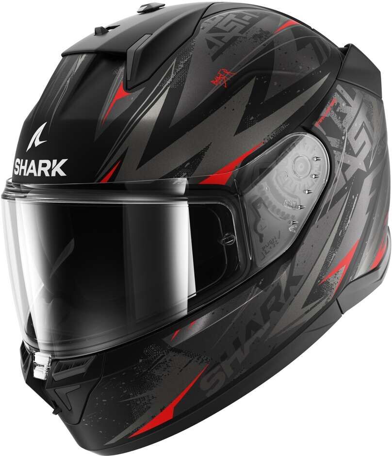 Casco Moto Integrale Shark D-SKWAL 3 BLAST-R MAT Nero Antrac taglia 2X