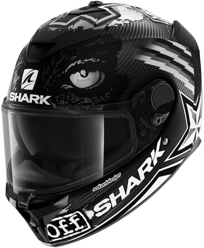 Casco Moto Integrale Shark SPARTAN GT CARBON REDDING Bianco taglia 2XL