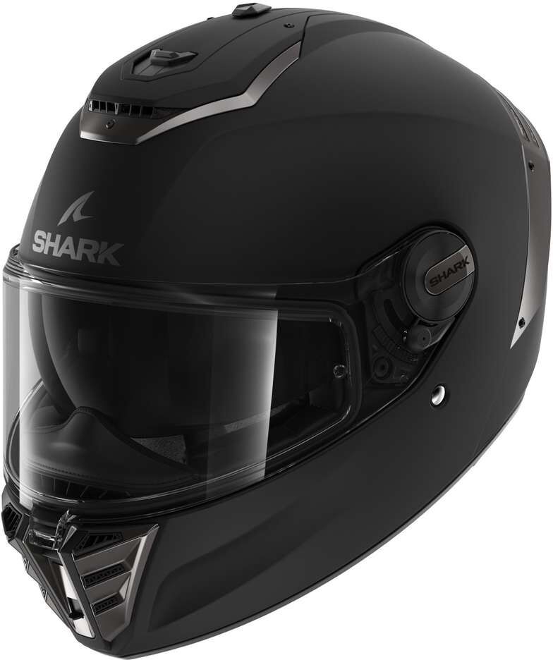 Casco Moto Integrale Shark SPARTAN RS Blank Nero Opaco taglia M