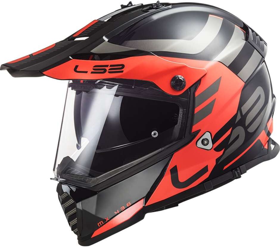 Casco Moto Integrale Touring Ls2 MX436 PIONEER EVO Adventure taglia L