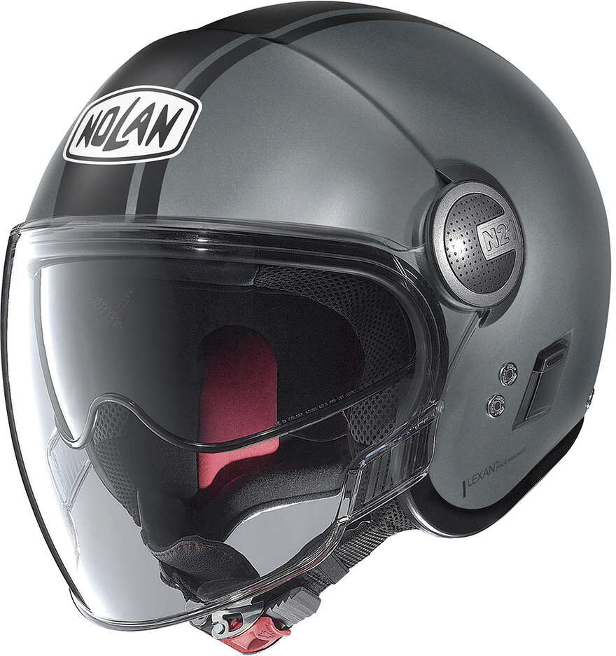 Casco Moto Jet Nolan N21 VISOR DOLCE VITA 093 Lava Grey Opac taglia L