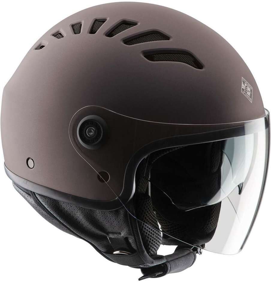 Casco Moto Jet Tucano Urbano EL TOP Bronzo Opaco taglia M