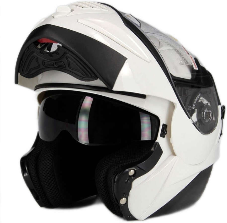 Casco Moto Modulare Apribile Premier Doppia Visiera Thesis B taglia XS