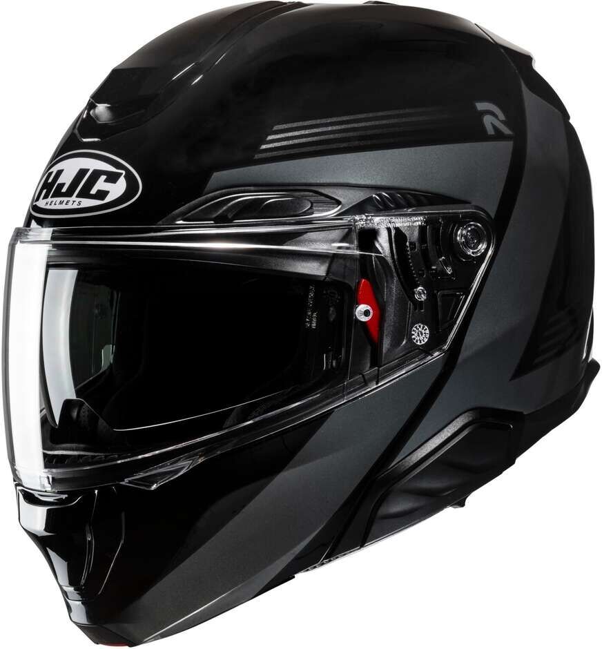 Casco Moto Modulare Hjc RPHA 91 ABBES MC5 Nero Grigio taglia XL