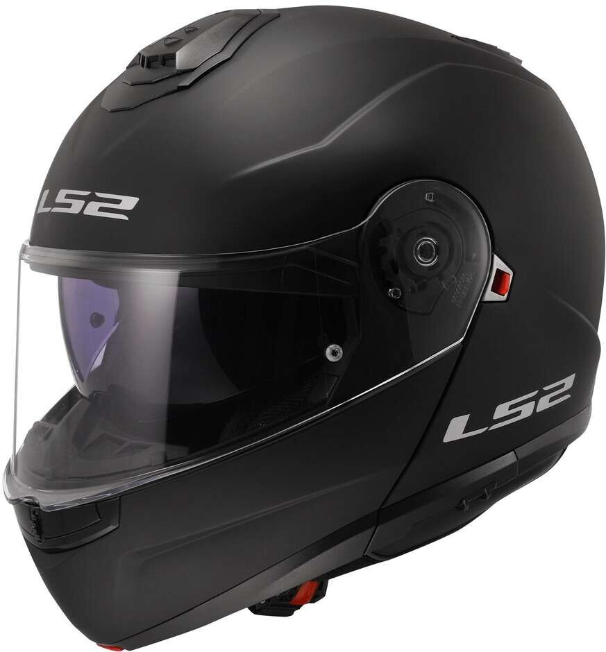 Casco Moto Modulare P/J Ls2 FF908 STROBE II Solid Nero Opaco taglia L