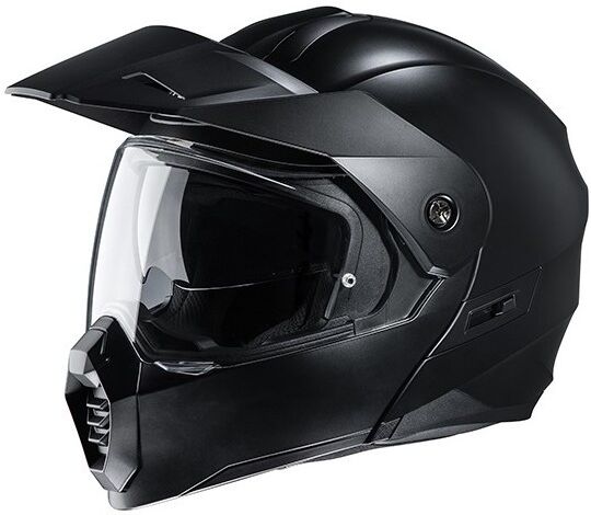 Casco Moto Modulare Touring HJC C80 UNI SEMI Nero Opaco taglia XS