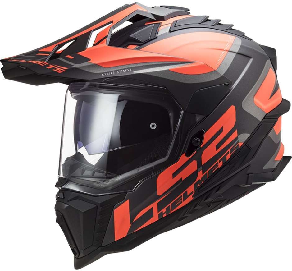 Casco Moto Turismo Ls2 MX701 EXPLORER HPFC ALTER Nero Opaco taglia XL