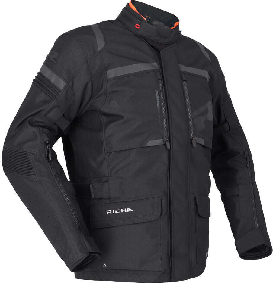 Giacca Moto Adventure Richa BRUTUS GORE-TEX Nero taglia 2XL