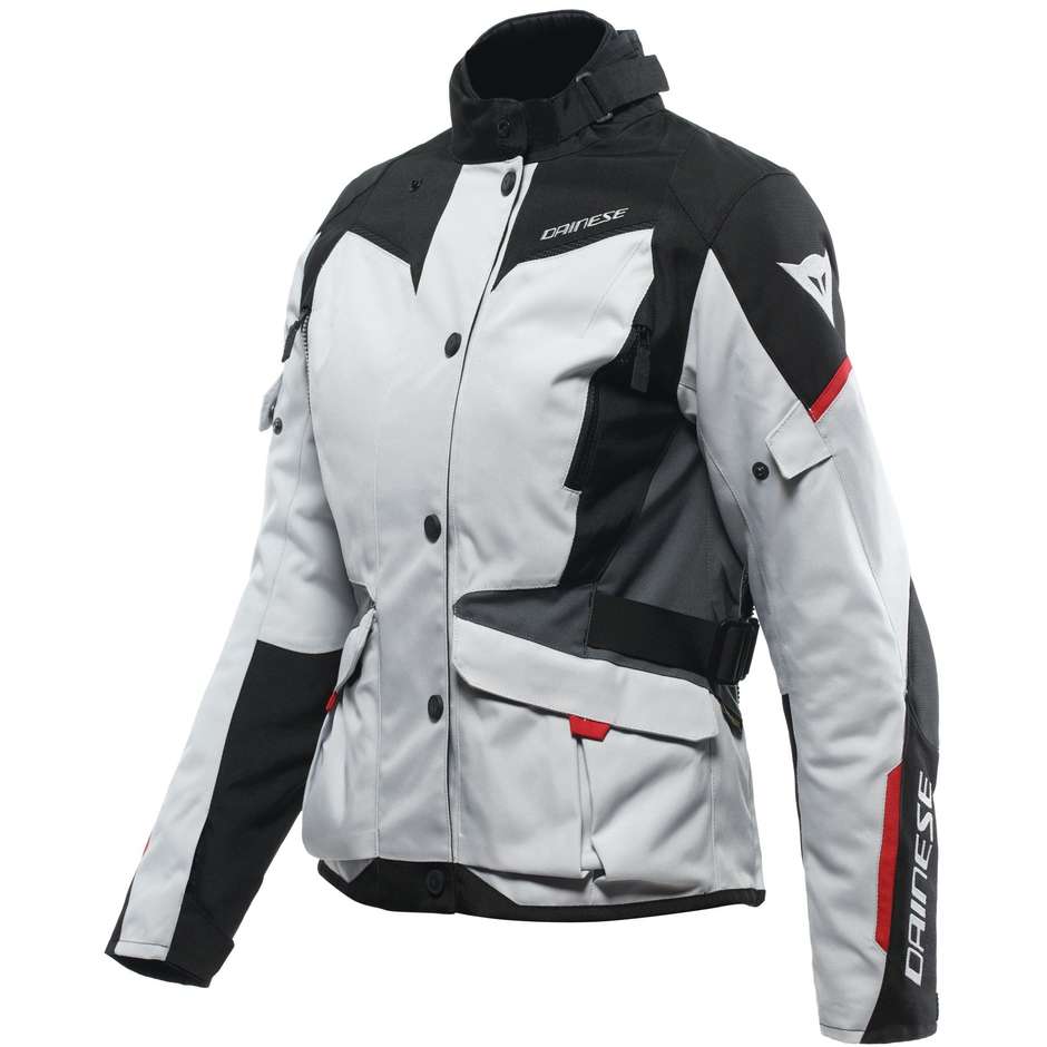 Giacca Moto Donna Dainese TEMPEST 3 D-DRY LADY Ghiaccio Grig taglia 38