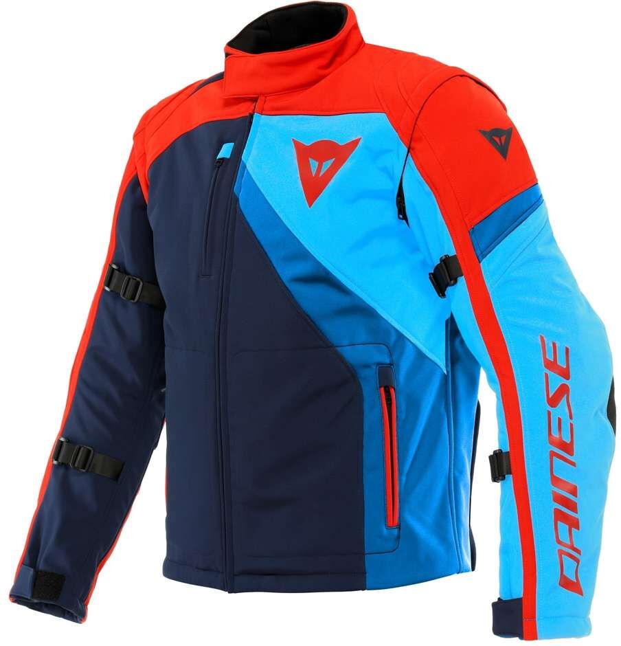 Giacca Moto Enduro Dainese RANCH Nero Lava Rosso Azzurro taglia 50