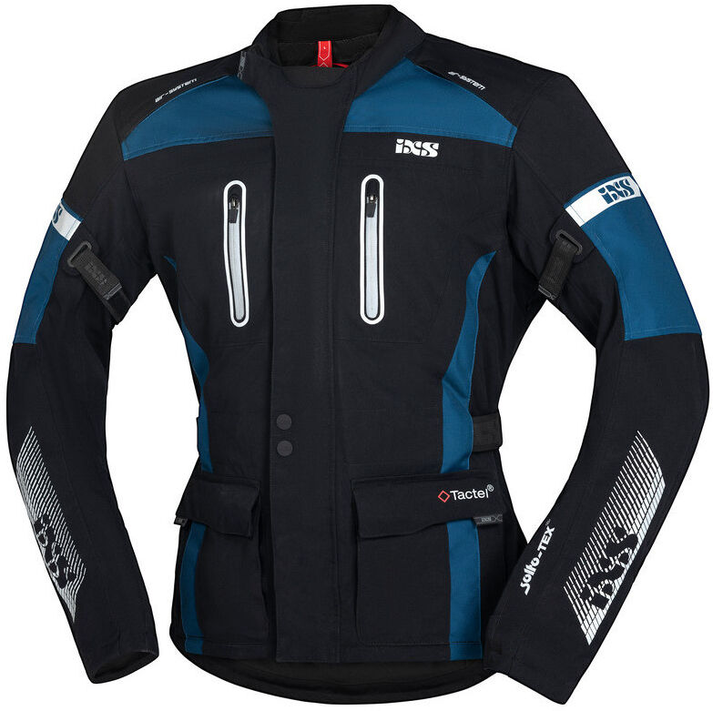 Giacca Moto In Tessuto Impermeabile Ixs Tour PACORA-ST Nero taglia 3XL