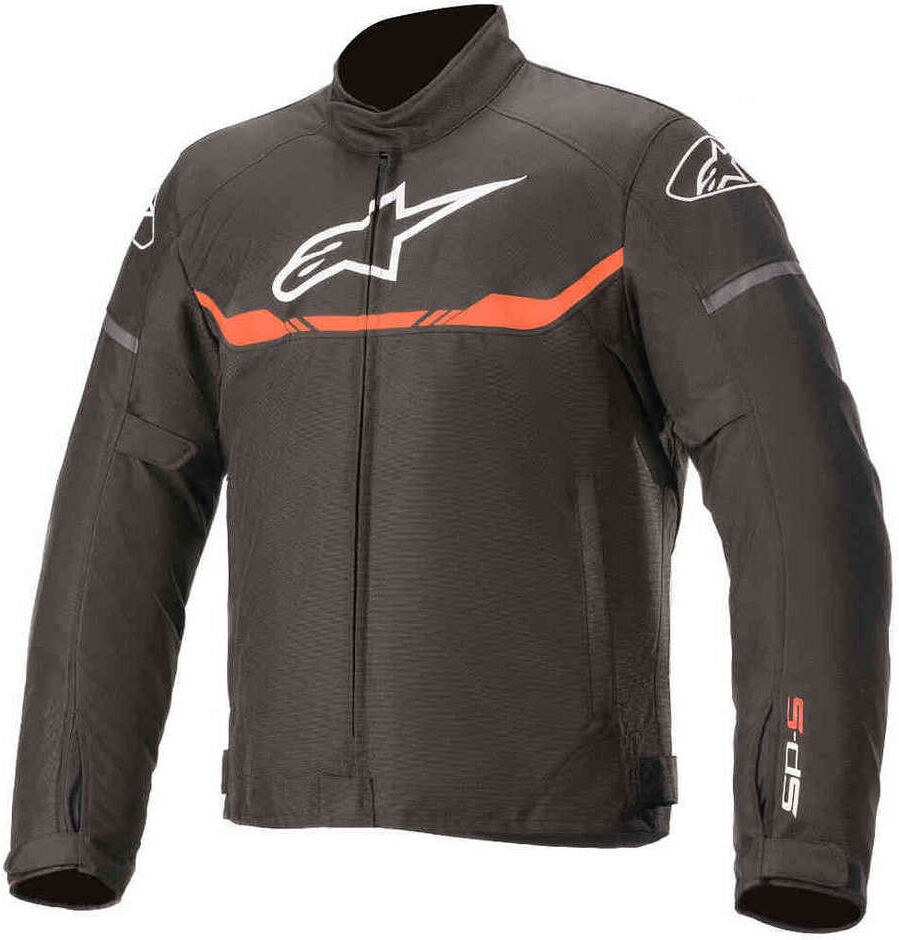 Giubbotto Moto Alpinestars T-SP S Waterproof Fluo Rosso Nero taglia 4X