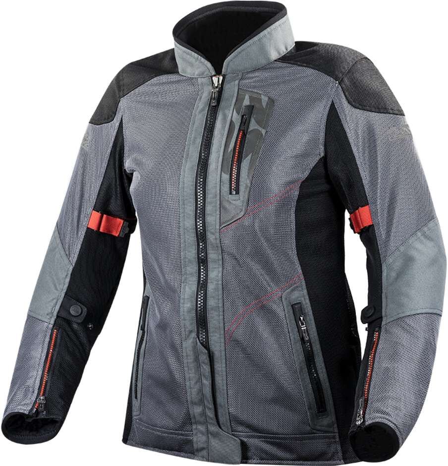 Giubbotto Moto Donna Estivo Ls2 ALBA LADY Grigio Scuro Certi taglia XL