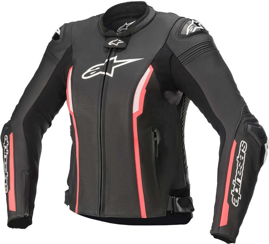 Giubbotto Moto Donna in Pelle Alpinestars STELLA MISSILE V2 taglia 46