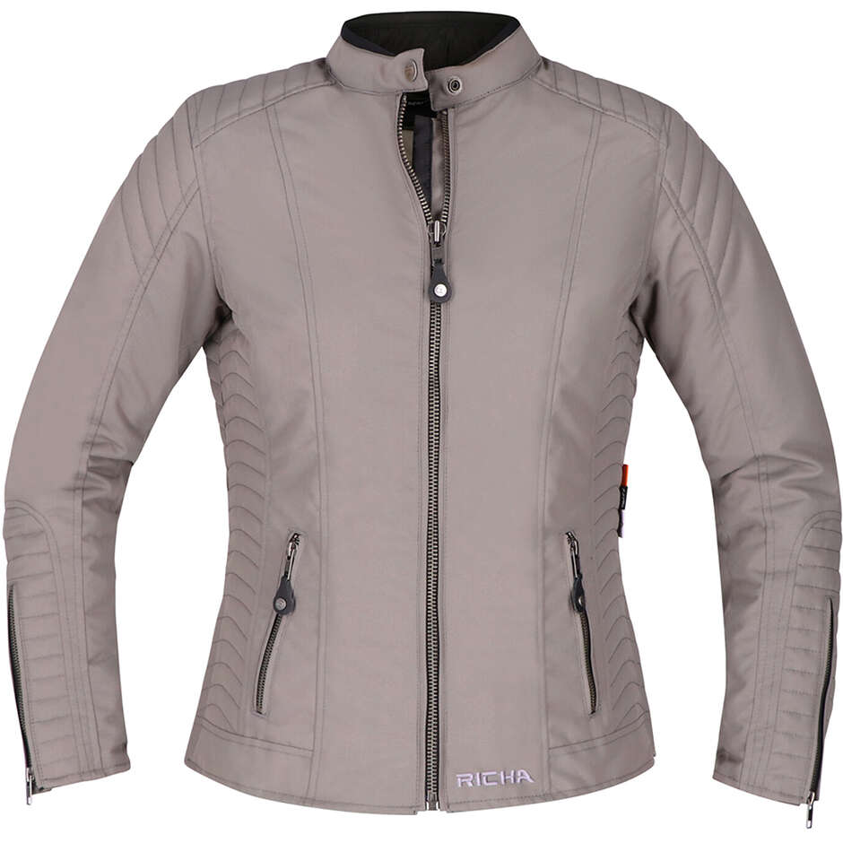 Giubbotto Moto Donna Urban Richa LAUSANNE WP Titanio taglia L