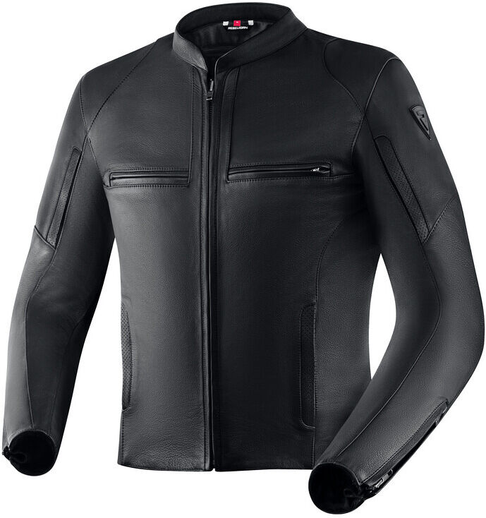 Giubbotto Moto in Pelle Rebelhorn RUNNER III Nero taglia M