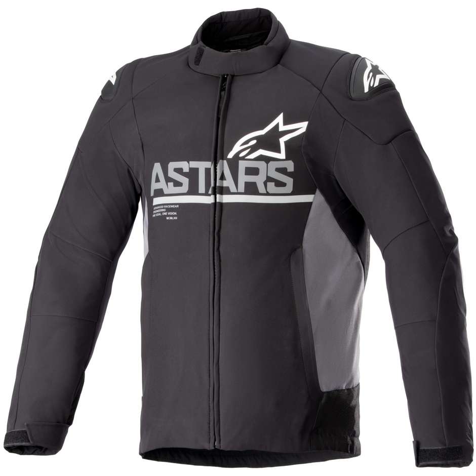 Giubbotto Moto in Softsheel Alpinestars SMX WATERPROOF Grigi taglia L