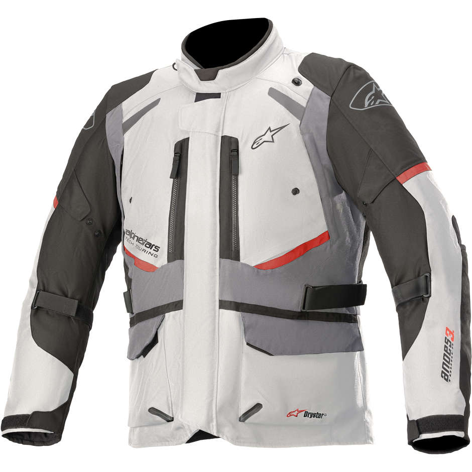 Giubbotto Moto In Tessuto Alpinestars ANDES v3 Drystar Ghiac taglia S