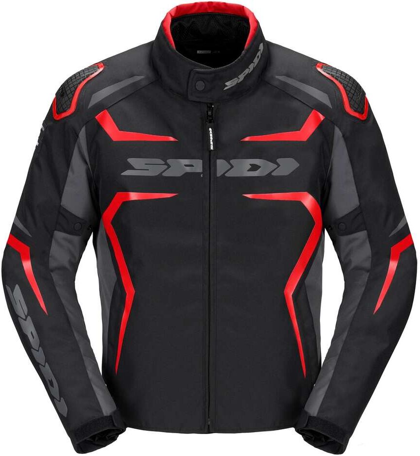 Giubbotto Moto Spidi RACE-EVO H2OUT Nero Rosso taglia 4XL