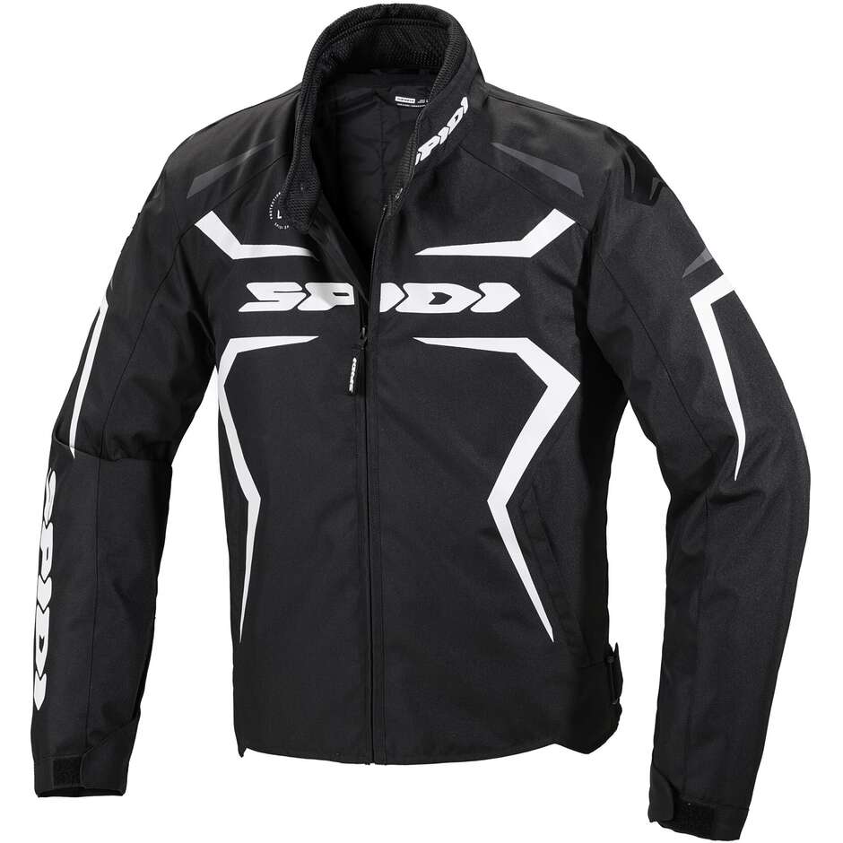 Giubbotto Moto Spidi SPORTMASTER H2OUT Nero Bianco taglia XL