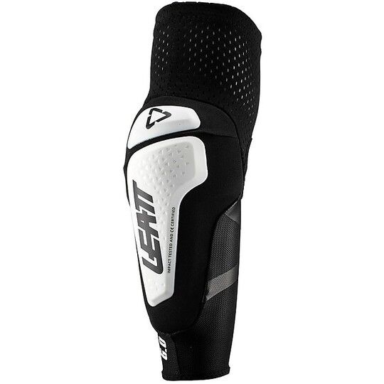 Gomitiere Moto Cross Enduro Leatt 3DF 6.0 Bianco Nero taglia M