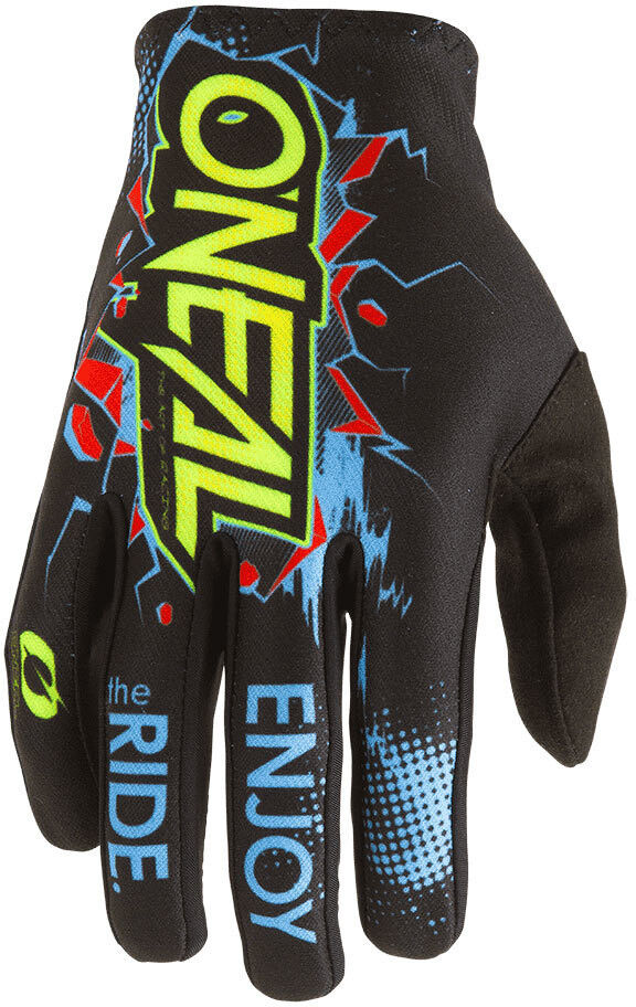 Guanti Moto Cross Enduro Bambino Oneal Matrix Glove Villain taglia L