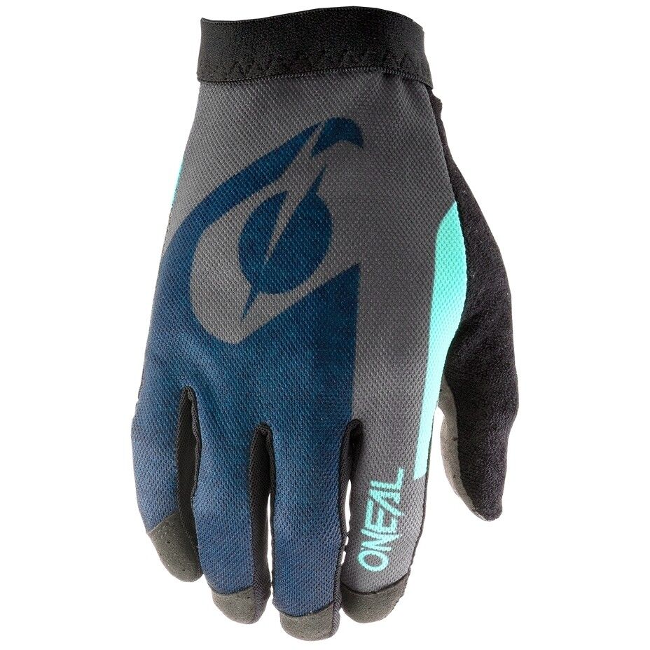 Guanti Moto Cross Enduro Oneal Amx Glove Altitude Blu Cyan taglia S