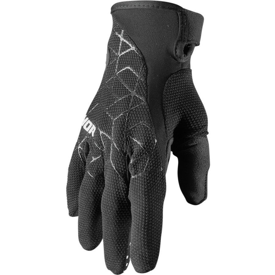 Guanti Moto Cross Enduro Thor DRAFT Nero taglia 2XL