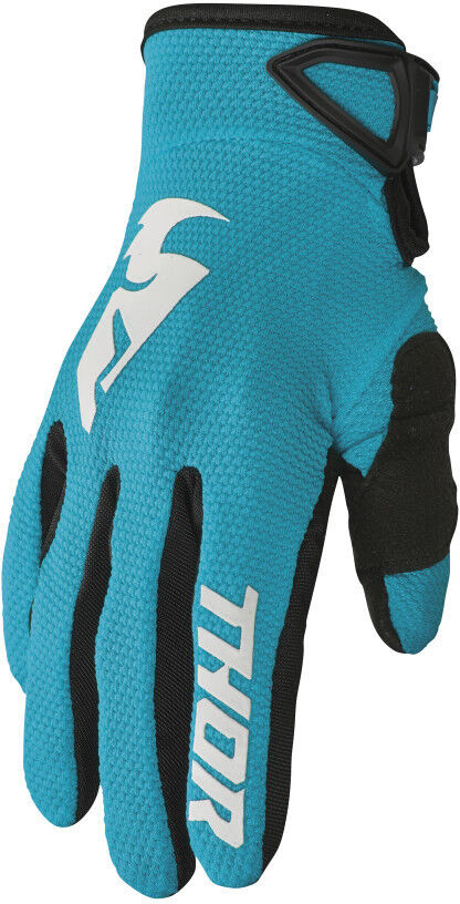 Guanti Moto Cross Enduro Thor Sector Donna Verde Acqua taglia S