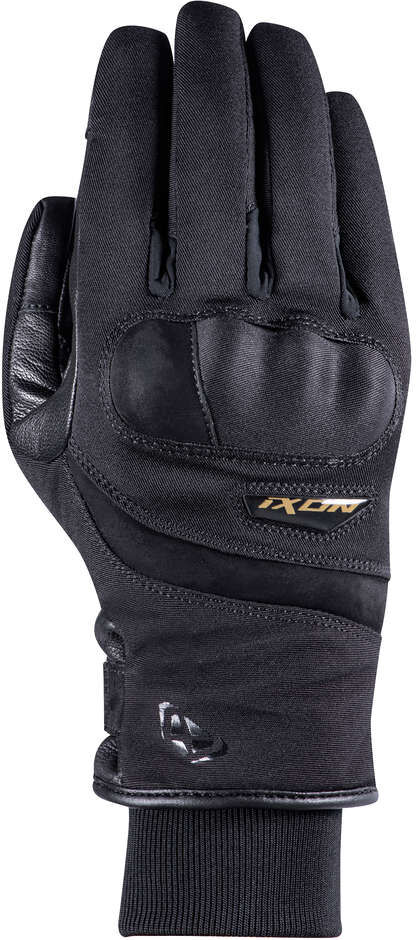 Guanti Moto Donna Invernali Ixon PRO FRYO LADY Nero Oro taglia S