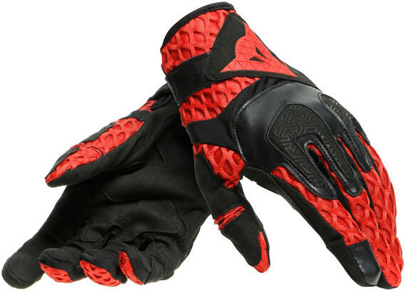 Guanti Moto Estivi Dainese AIR-MAZE Nero Rosso taglia L