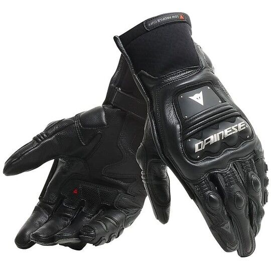 Guanti Moto In Pelle Racing Dainese STEEL-PRO IN Nero Antrac taglia M