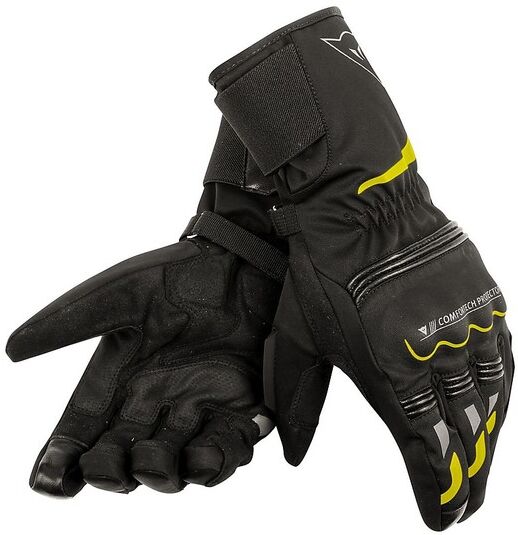 Guanti Moto Invernali Dainese TEMPEST D-Dry Long Nero Giallo taglia XL