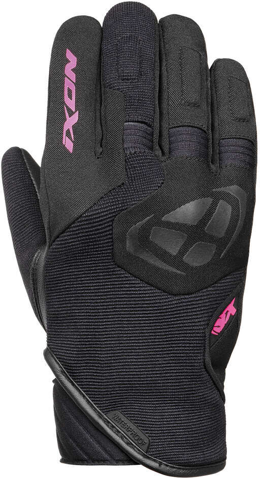 Guanti Moto Mezza Stagione Ixon MS MIG WP LADY Nero Fucsia taglia S