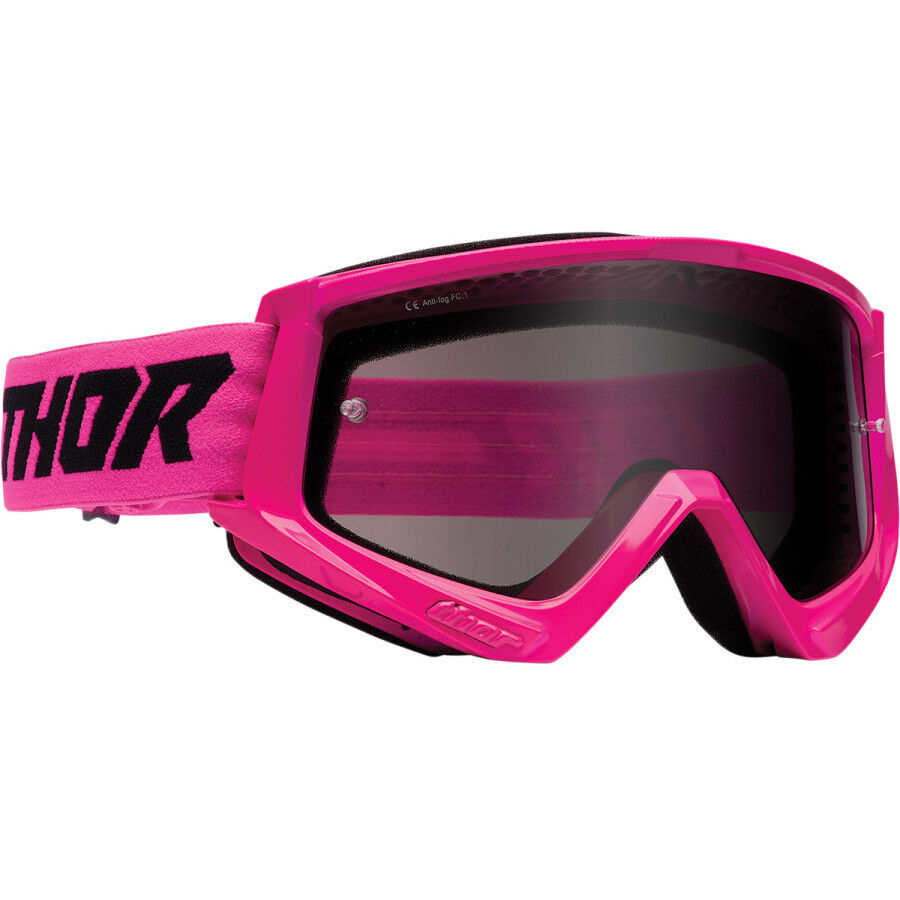 Occhiale Maschera Moto Cross Enduro Thor COMBAT RACER SAND R taglia un