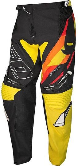 Pantalone Moto Cross Enduro Ufo Modello Joint Rosso Giallo taglia 48