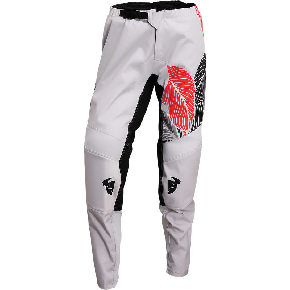 Pantaloni Moto Cross Enduro Donna Thor SECTOR URTH Grigio Ch taglia 3/