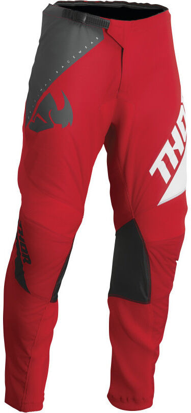 Pantaloni Moto Cross Enduro Thor SECTOR EDGE Rosso Bianco taglia 30