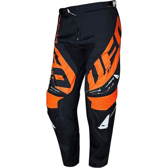 Pantaloni Moto Cross Enduro Ufo MIZAR Arancio Nero taglia 44