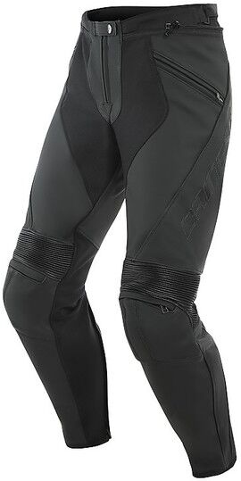 Pantaloni Moto da Donna in Pelle Dainese PONY 3 Lady Nero taglia 48