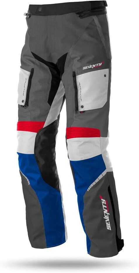 Pantaloni Moto In Tessuto Seventy PT3S Accorciati Touring Gr taglia M