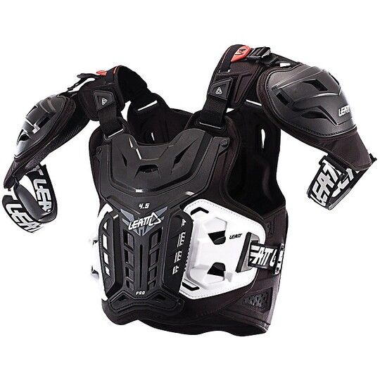 Pettorina Moto Cross Enduro Leatt 4.5 PRO Nero taglia 2XL