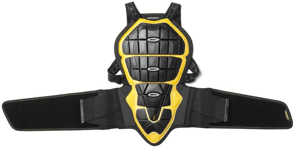 Protezione Moto Spidi BACK WARRIOR 145-160 Nero Giallo taglia L