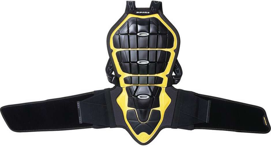 Protezione Moto Spidi BACK WARRIOR 160-170 Nero Giallo taglia M