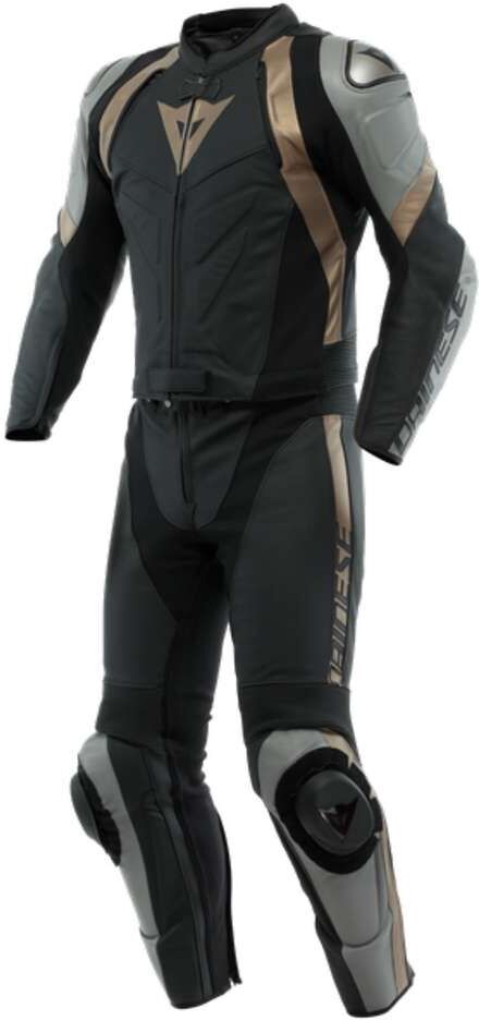 Tuta Moto Divisibile Dainese AVRO 4 2pcs Nero Grigio Tibetan taglia 50